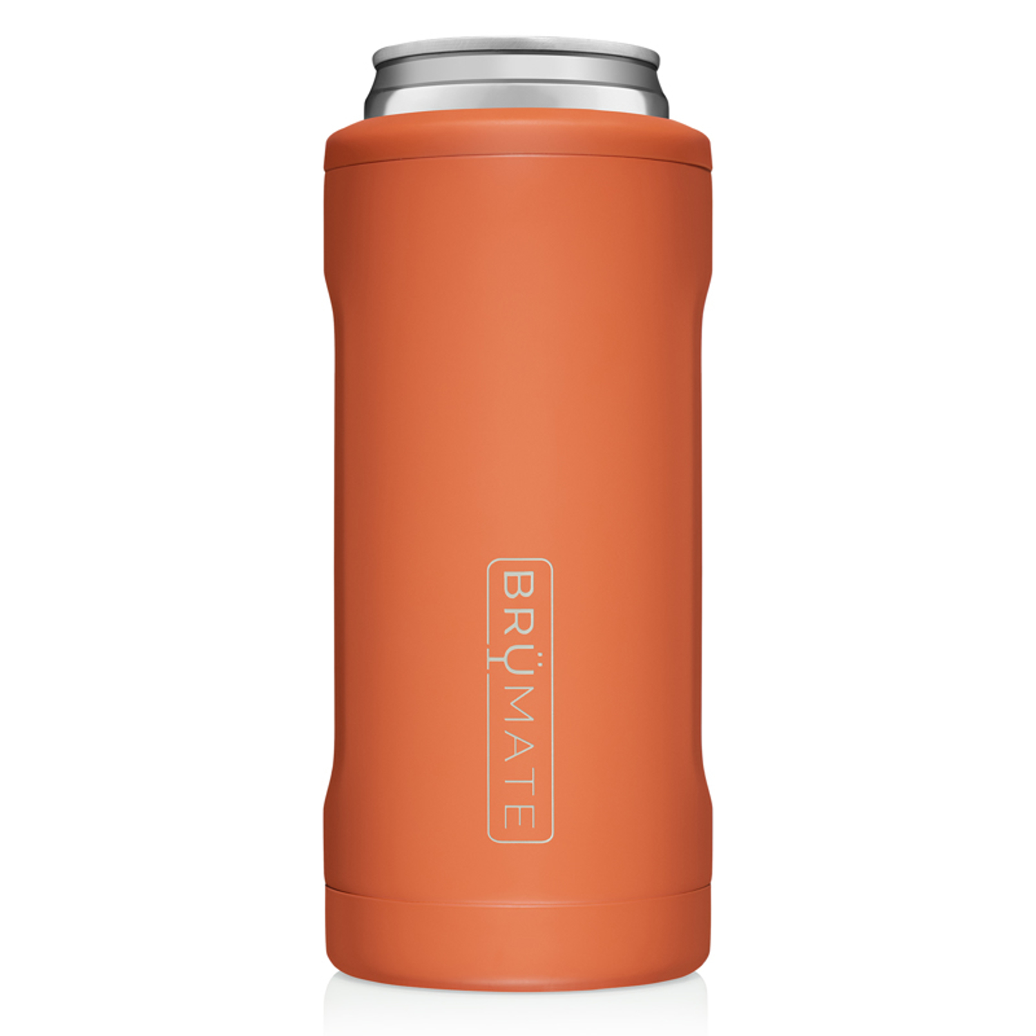 Brumate Hopsulator Slim 12 oz Slim Matte Clay BPA Free Vacuum Insulated Tumbler - Mycitystee