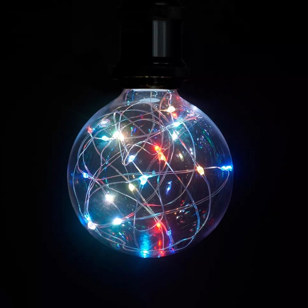 LED Fairy Light Bulb Outdoor Home Decor Garden Globe Lamp - Transparent - Mycitystee