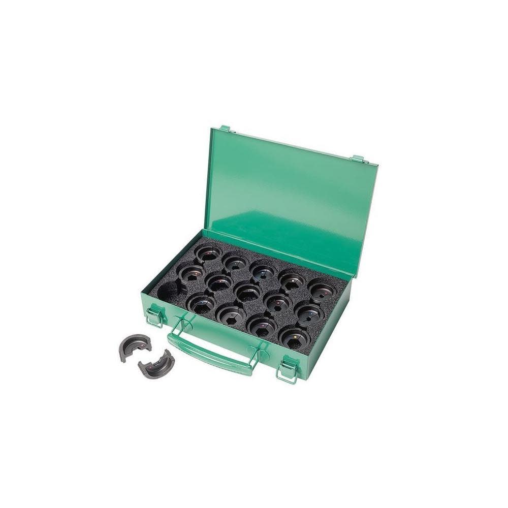 Greenlee Aluminum Hex Die Kit for 6 Ton Greenlee Crimper - Mycitystee