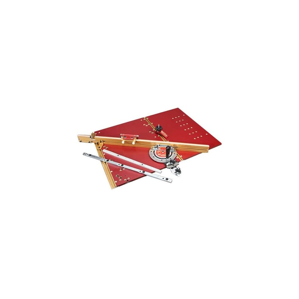 Incra Miter 5000 Gauge with Telescoping Fence and Flip Shop Stop - Mycitystee