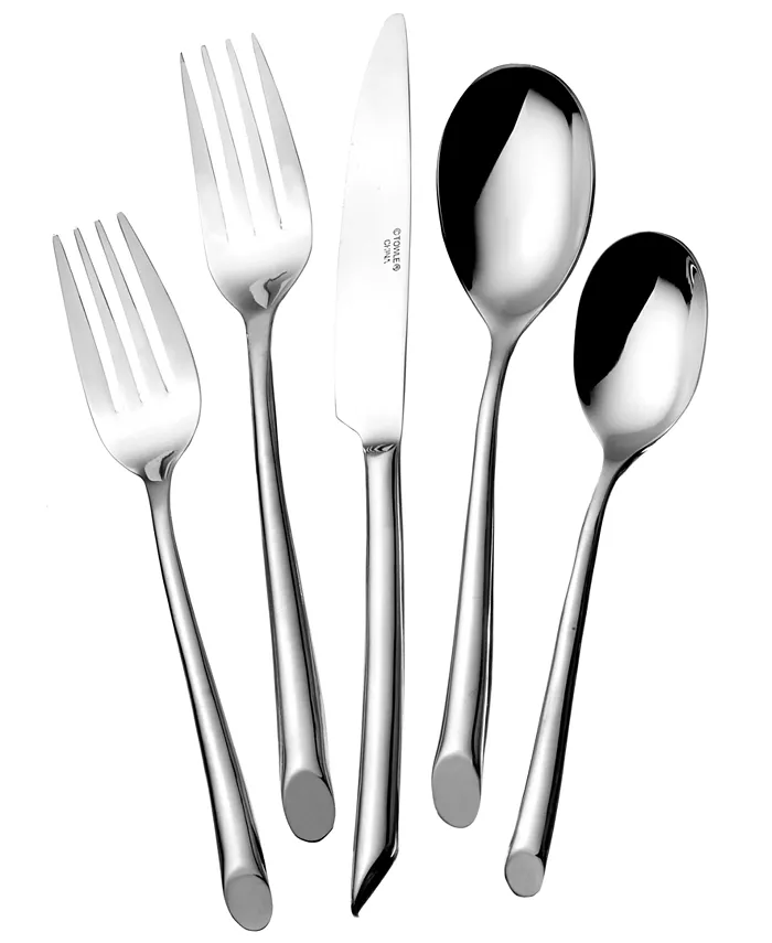 Towle Living Wave 20-Pc Flatware Set， Service for 4 - Mycitystee