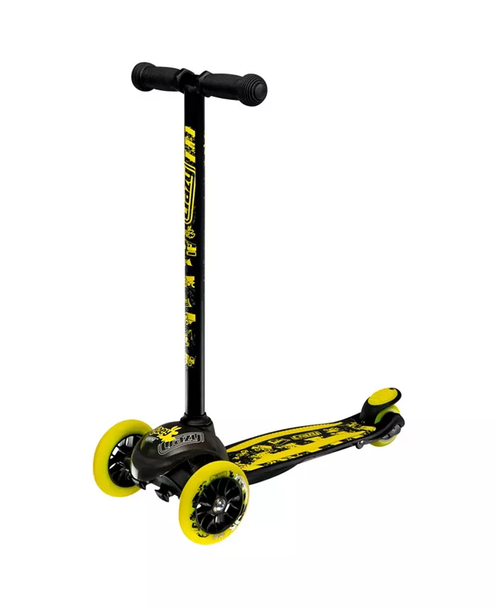 Crazy Skates Joey Kick Scooter For Kids With Elbow， Knee And Wrist Protection Set - Mycitystee