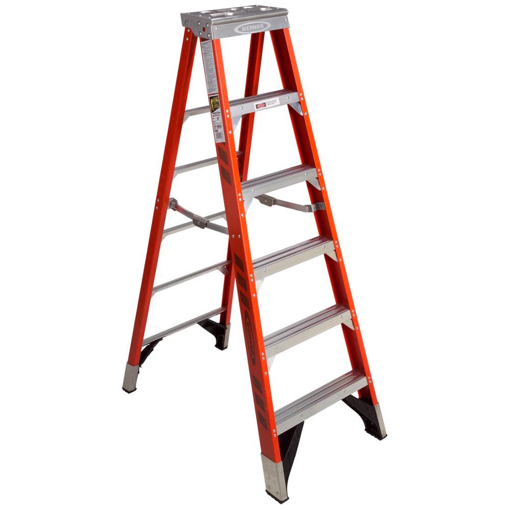 6 Ft. Type IAA Fiberglass Step Ladder - Mycitystee