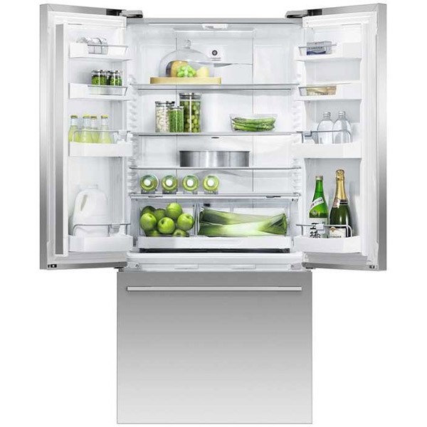 16.9 cu ft French Door Stainless Refrigerator - Mycitystee
