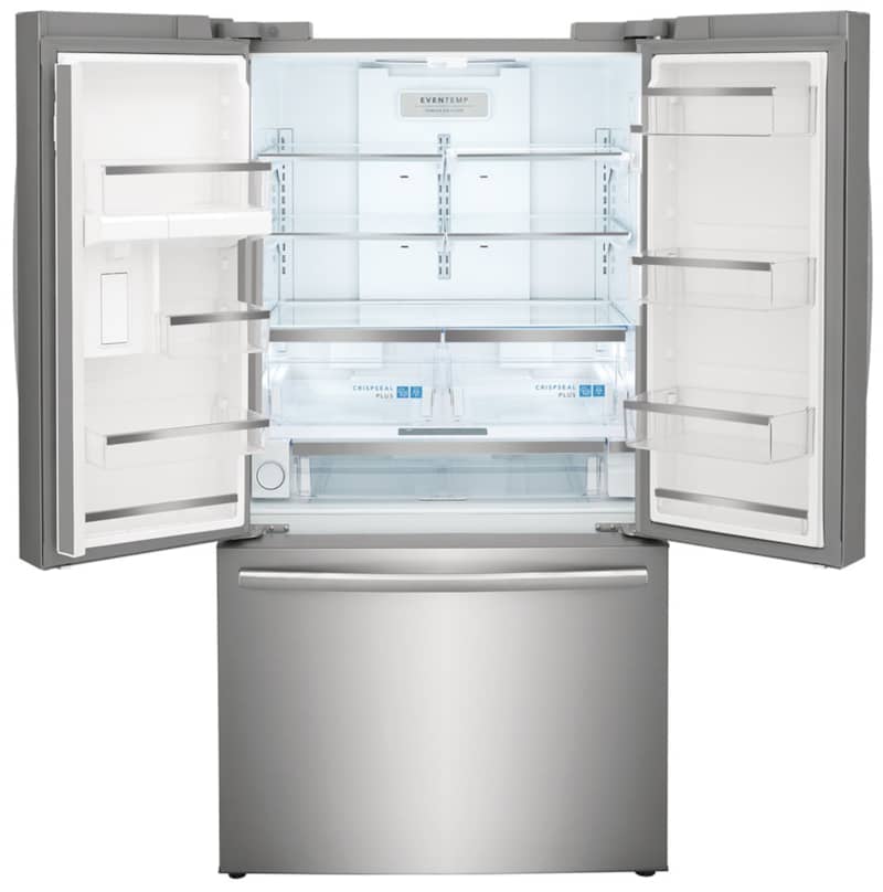 Frigidaire Gallery 23.3 Cu. Ft. Smudge-Proof Stainless Steel Counter-Depth French Door Refrigerator - Mycitystee