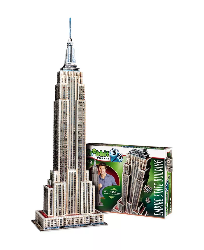 MasterPieces Puzzles Wrebbit Empire State Building 3D Puzzle- 975 Pieces - Mycitystee