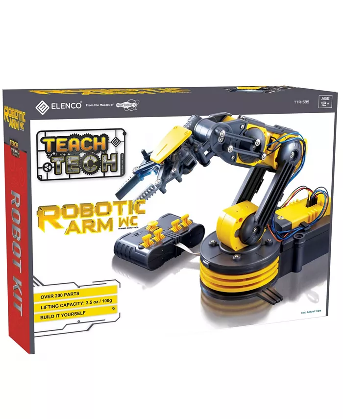 Redbox Teach Tech Robotic Arm Wire Controlled Robotic Arm Kit Stem Educational Toys - Mycitystee
