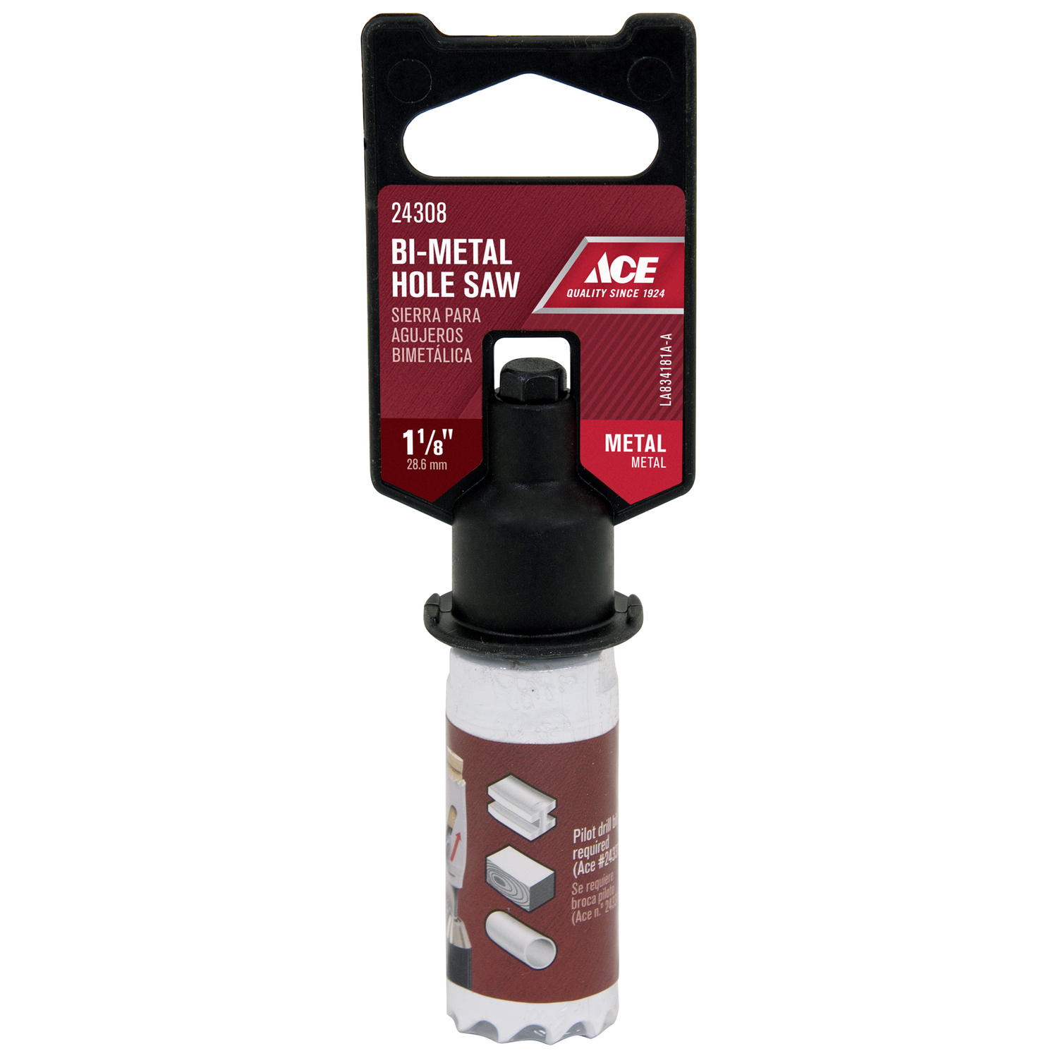 Ace 1-1/8 in. Bi-Metal Variable Pitch Hole Saw - Mycitystee