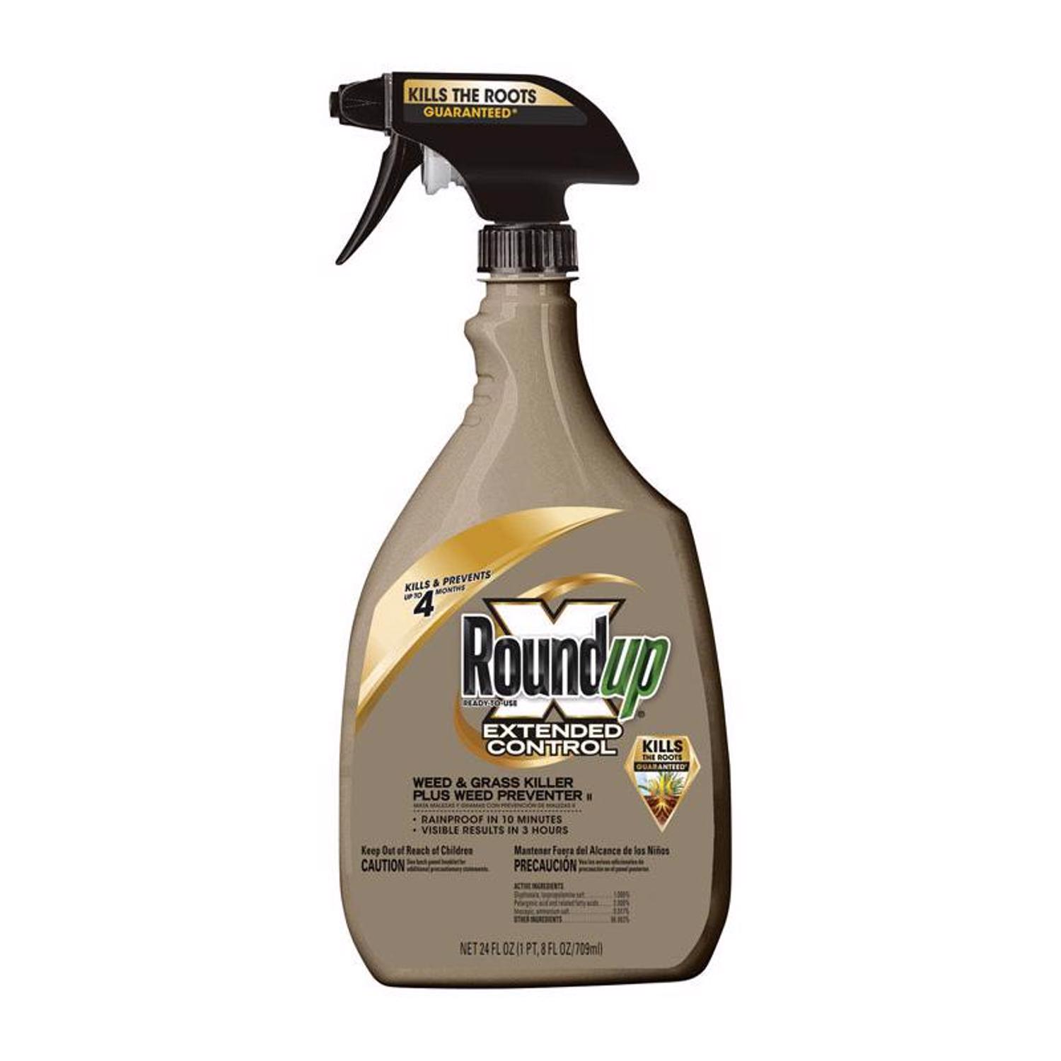 Roundup Extended Control Weed and Grass Killer RTU Liquid 24 oz - Mycitystee