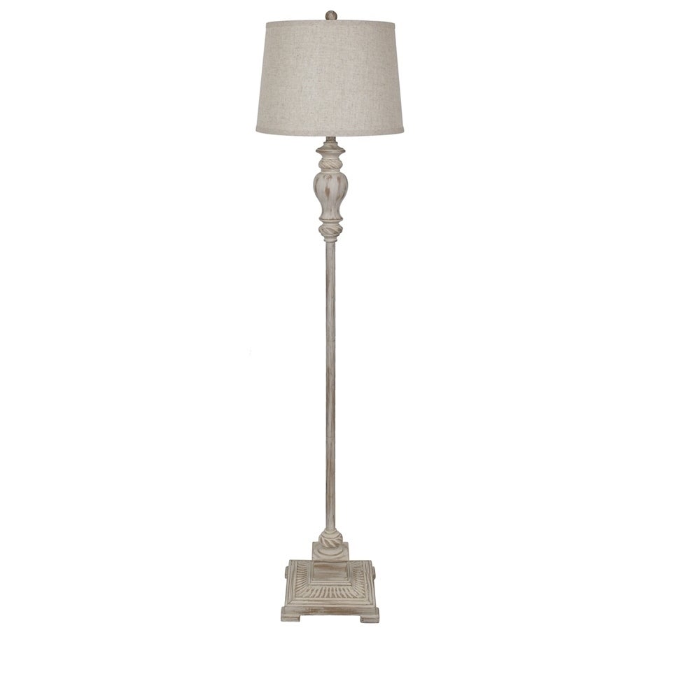 Ollerton Brown 62.5-inch Tapered Drum Floor Lamp - Mycitystee