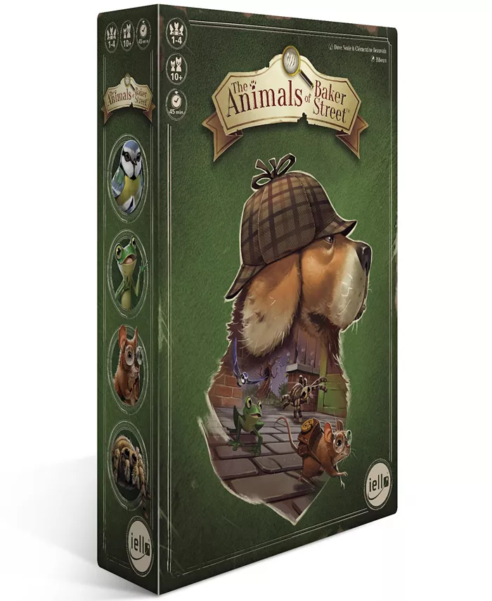 IELLO The Animals of Baker Street Investigation Game Playable for The Whole Family - Mycitystee