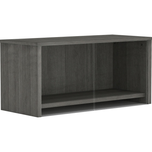 Lorell Weathered Charcoal Wall Mount Hutch (16229) - Mycitystee