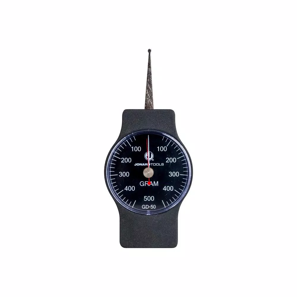 Jonard 1.5 in. Dynamometer Gauge， 60-500 GR and#8211; XDC Depot - Mycitystee