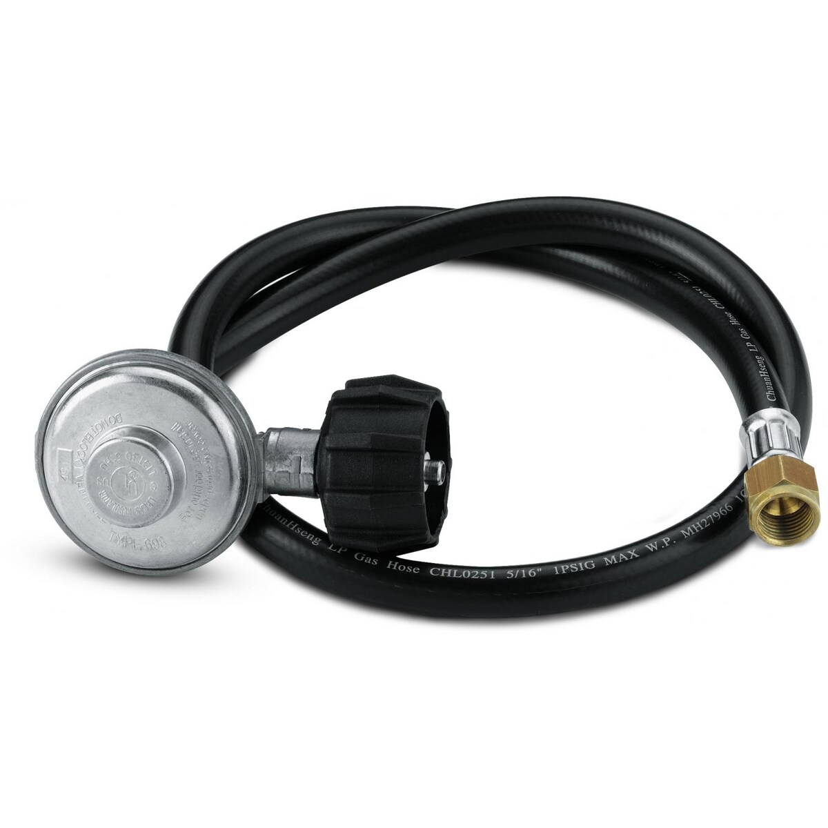 Weber 7627 30-Inch QCC1 Propane Hose and Regulator Kit For Genesis 300 Series Gas Grills - Mycitystee