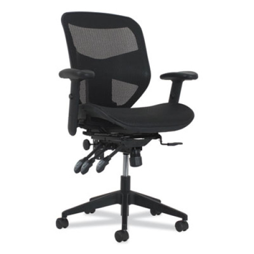 HON Prominent Mesh High-Back Task Chair， Supports Up to 250 lb， 16.93