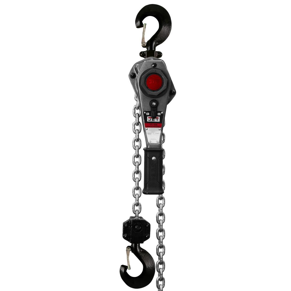 JET JLH-150-20PSH 1-1/2T Lever Hoist 20Ft. Lift Ship Yard Hooks 376803 from JET - Mycitystee