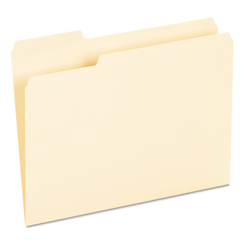Universal Interior File Folders， 1/3-Cut Tabs， Letter Size， Manila， 100/Box (12213) - Mycitystee