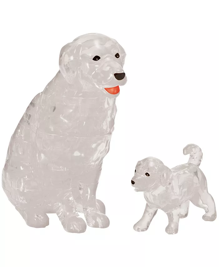BePuzzled 3D Crystal Dog Puppy Puzzle Set， 46 Pieces - Mycitystee