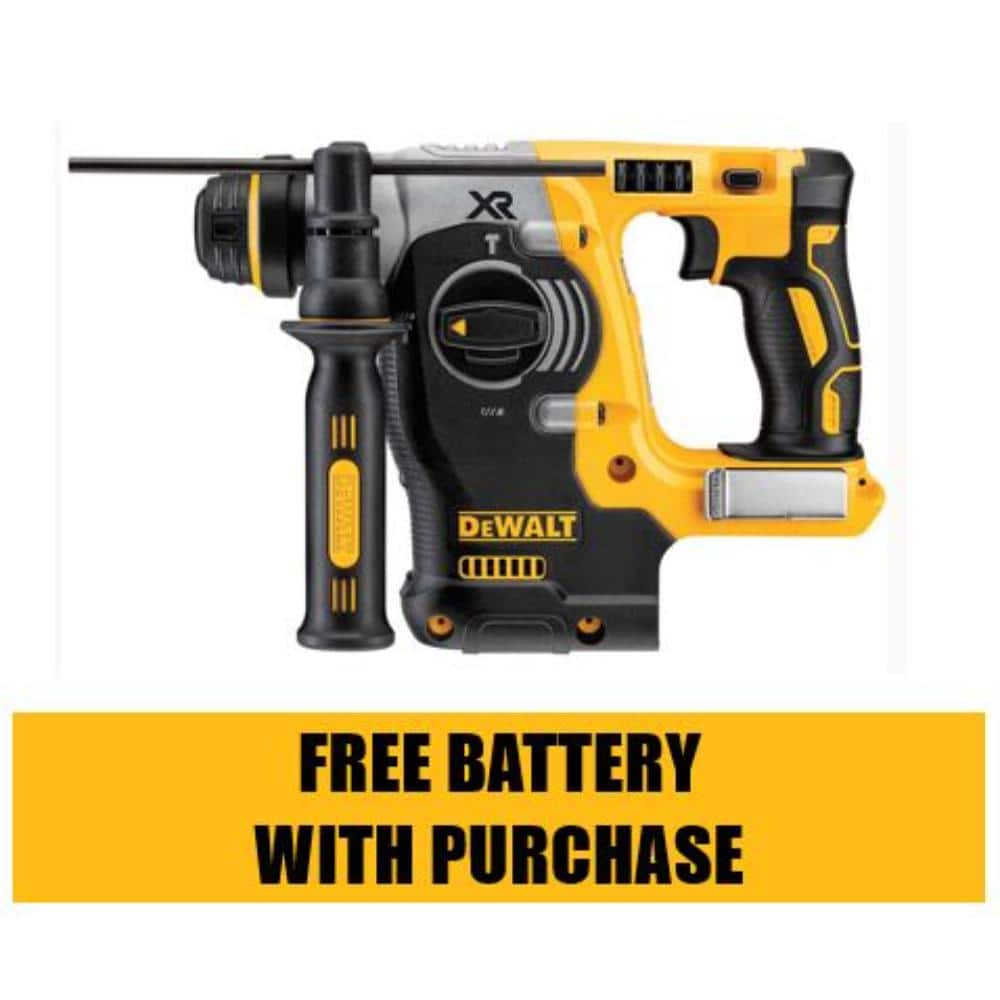 DEWALT 20V MAX XR Cordless Brushless 1 in. SDS Plus L-Shape Rotary Hammer (Tool Only) DCH273B - Mycitystee