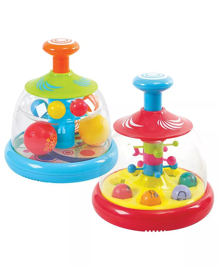 Kaplan Early Learning Popping and Tumbling Spinning Ball Domes - Mycitystee