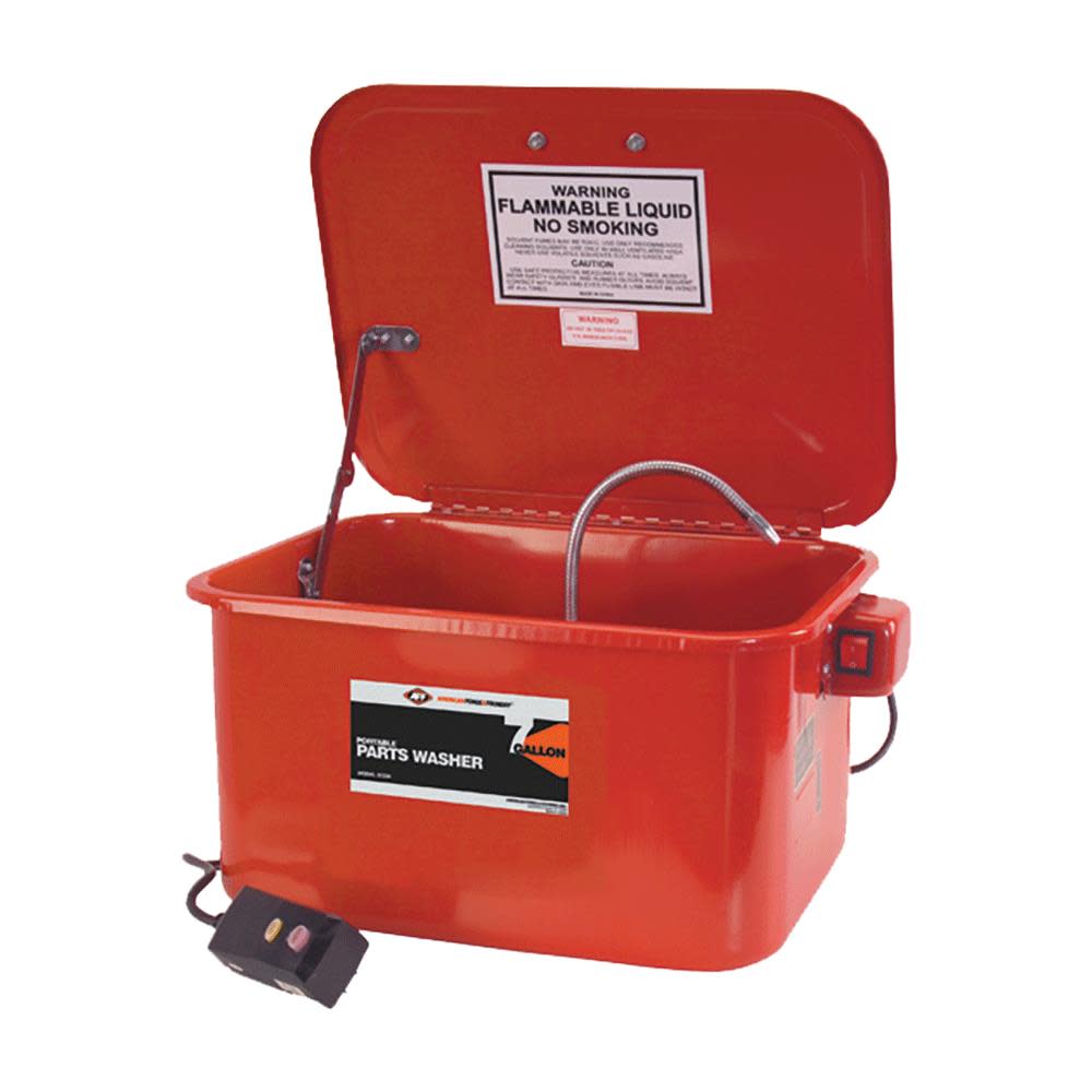 American Forge Automotive Parts Washer Portable 7 Gallon - Mycitystee