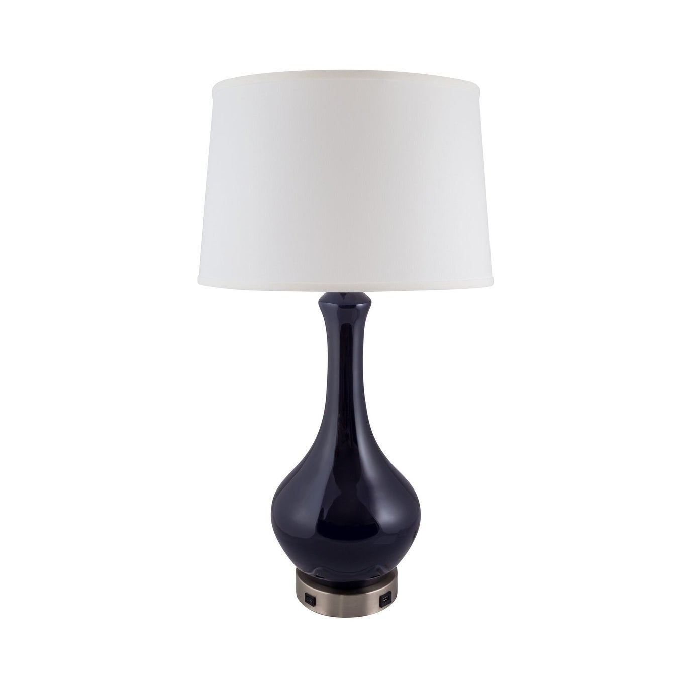 RiverCeramic? Royal Lamp with USB Base navy - Mycitystee