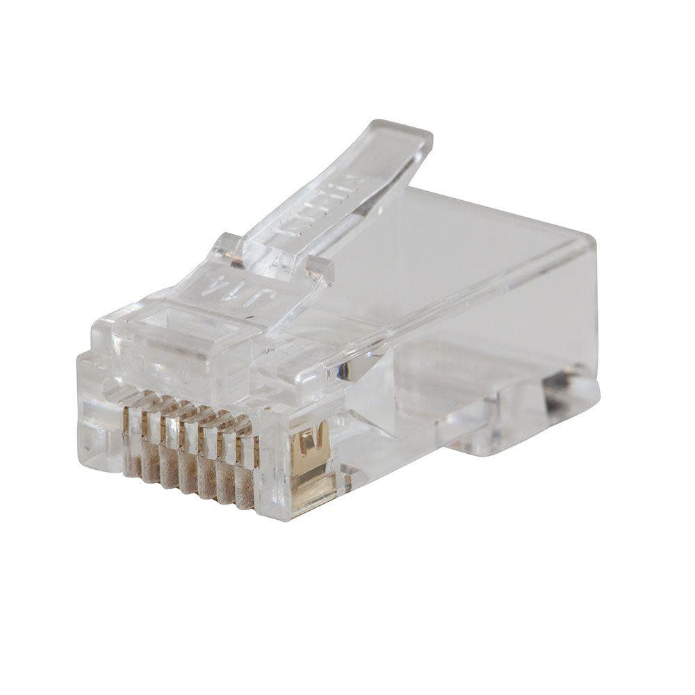 Klein Pass Thru Data Plug CAT5e 200pk - Mycitystee