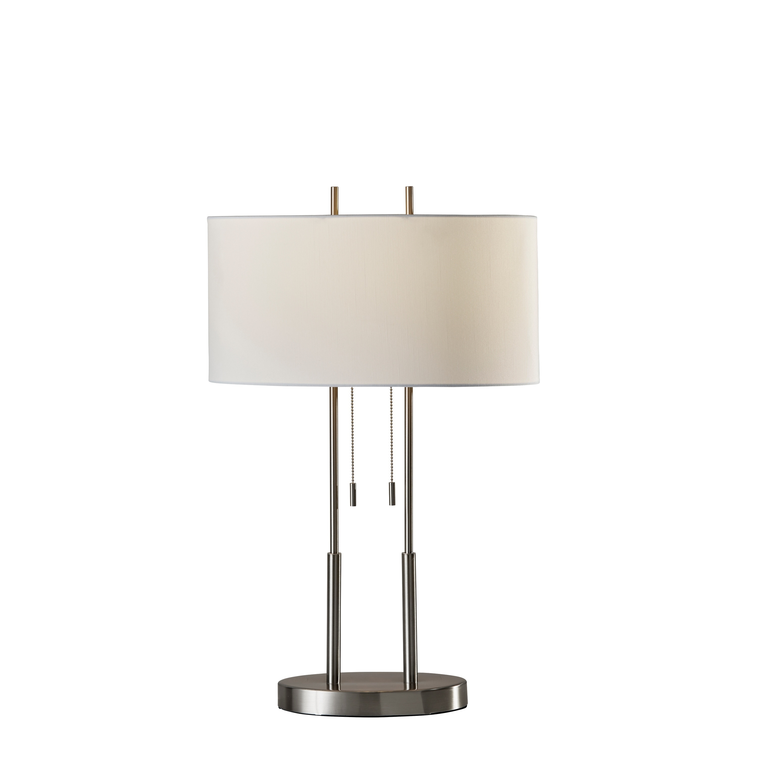 Strick and Bolton Lissie Satin Steel Table Lamp - Mycitystee