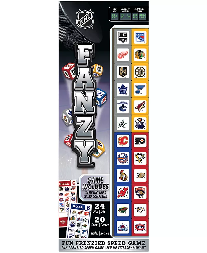Areyougame Masterpieces Puzzles Nhl Fanzy Dice Game - Mycitystee