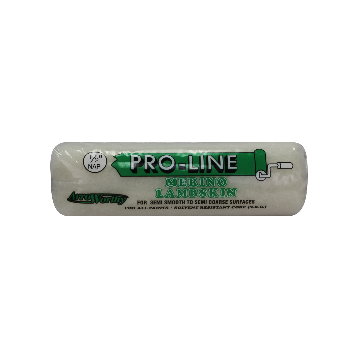 ArroWorthy Pro-Line Lambskin 9 in. W X 1/2 in. Paint Roller Cover 1 pk - Mycitystee