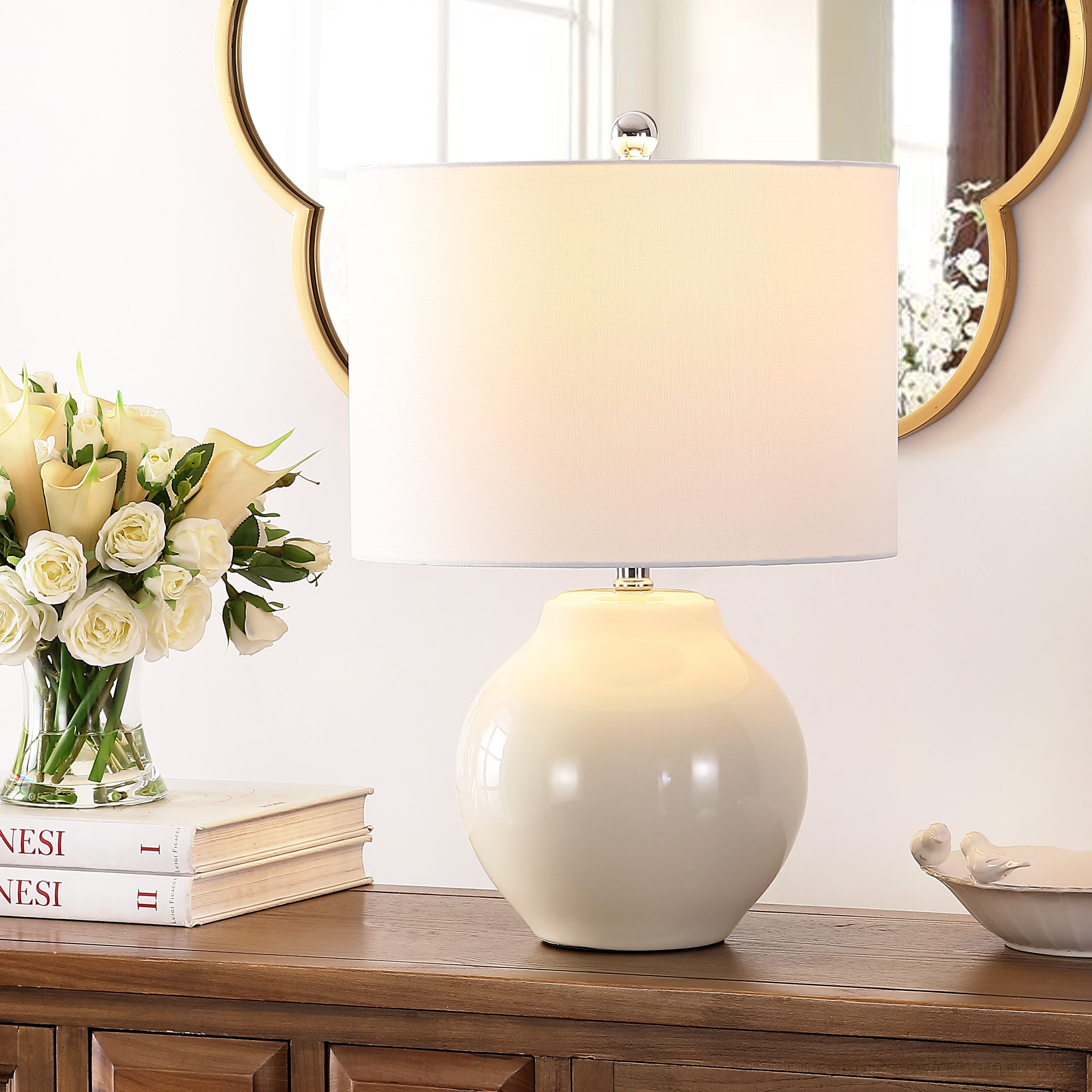 SAFAVIEH Lighting 21.5-inch Zaid Resin Table Lamp - 14