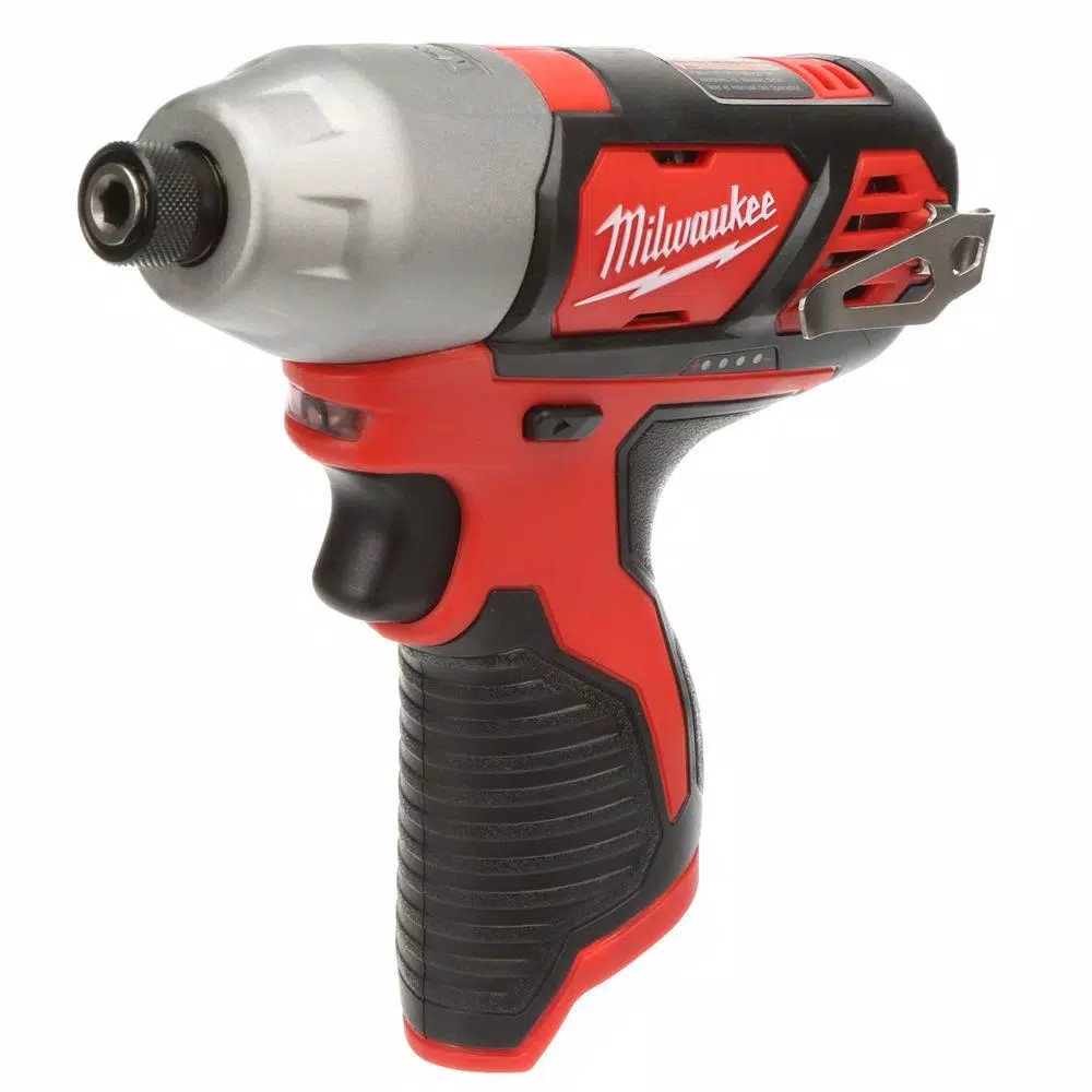 Milwaukee M12 12-Volt Lithium-Ion Cordless 1/4 in. Hex Impact (Tool-Only) and#8211; XDC Depot - Mycitystee