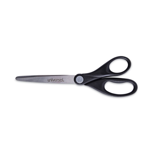 Universal Stainless Steel Office Scissors， Pointed Tip， 7