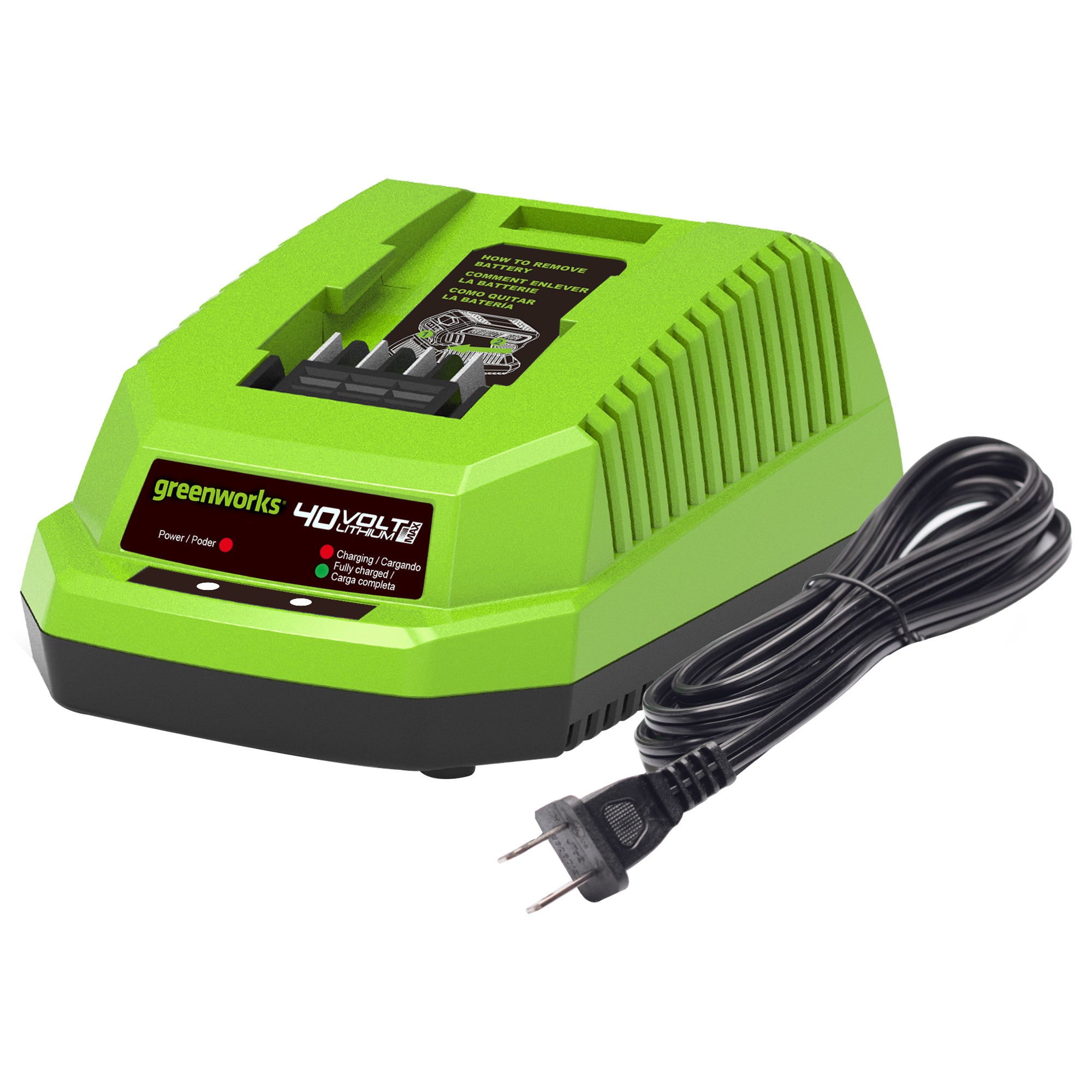 40V Battery Charger | Greenworks Tools - Mycitystee