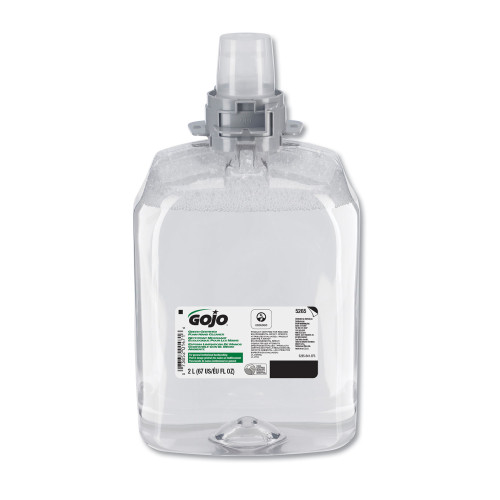 GOJO Green Certified Foam Hand Cleaner， Unscented， 2，000 mL Refill， 2/Carton (526502) - Mycitystee