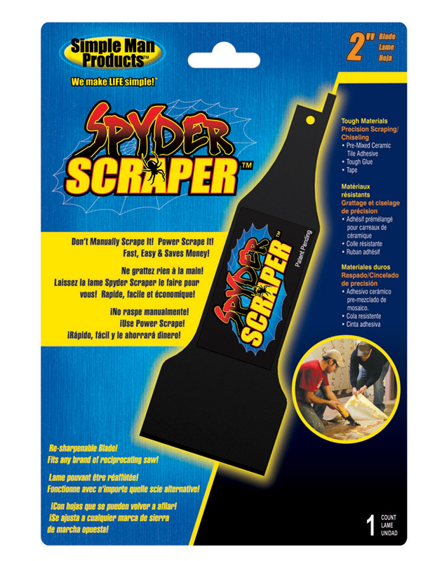 Spyder 2 in. Carbon Steel Scraper 1 pk - Mycitystee