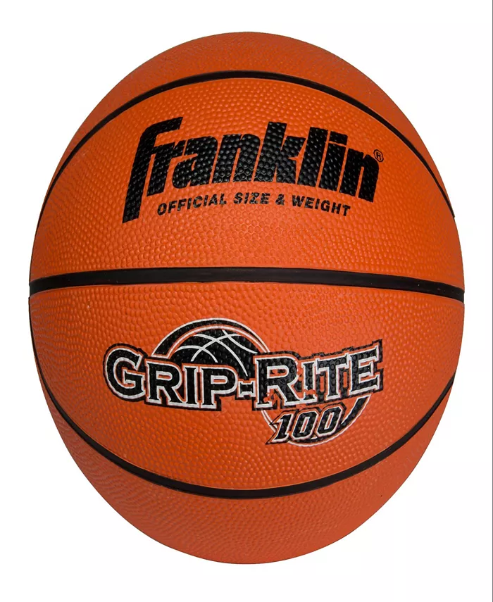 Franklin Sports Intermediate Size Grip-Rite 100 Rubber Basketball - Mycitystee