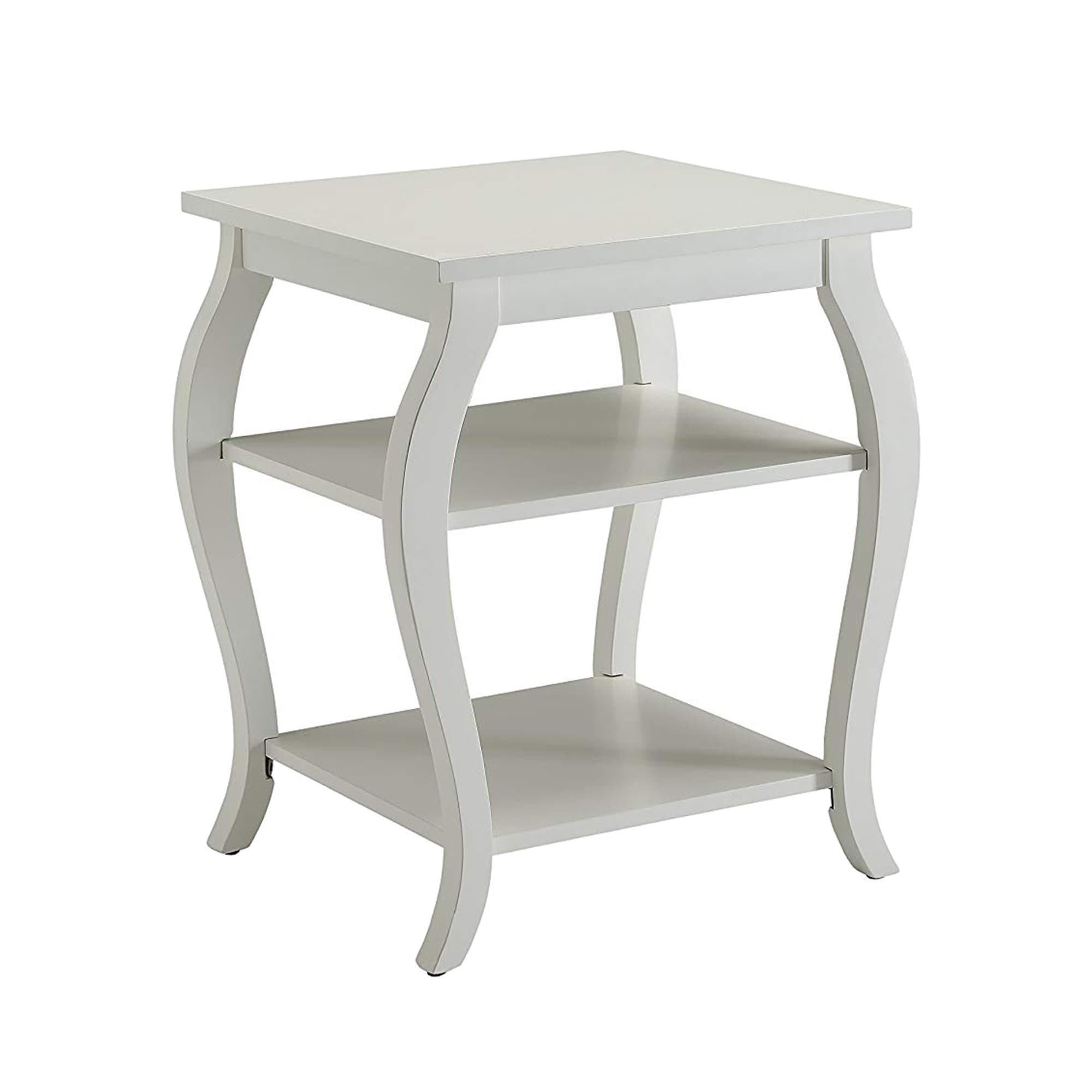 Becci End Table， White - Mycitystee