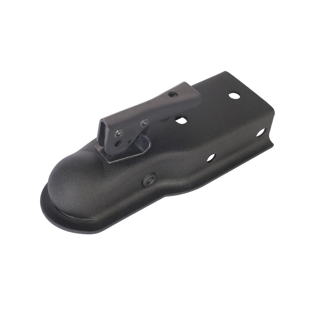 Blackout 3，500 lbs Coupler， 2 inch Ball3 inch Channel - Mycitystee