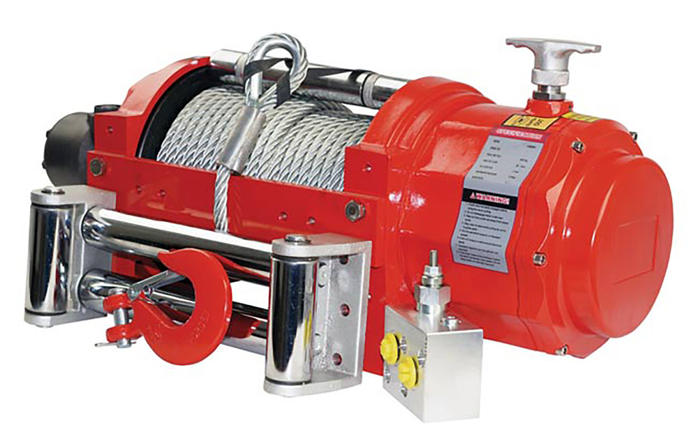 DK2 Spartan Winch Planetary Gear 8000lb with Synthetic Rope - Mycitystee