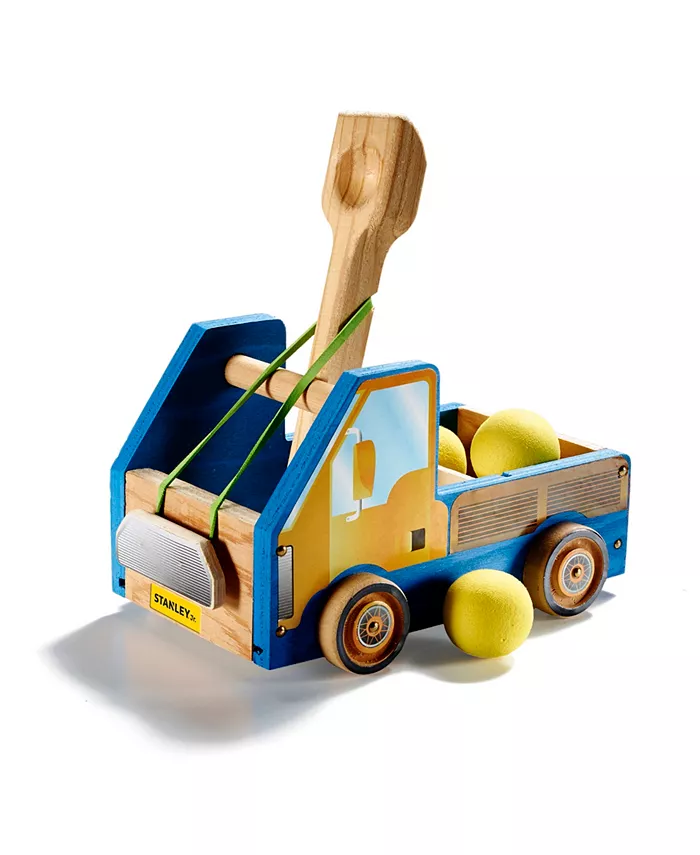 Stanley Jr. Wooden Truck Slingshot DIY Set - Mycitystee