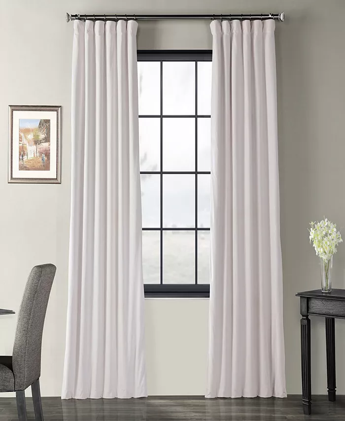 Exclusive Fabrics Furnishings Signature Blackout Velvet Panels - Mycitystee