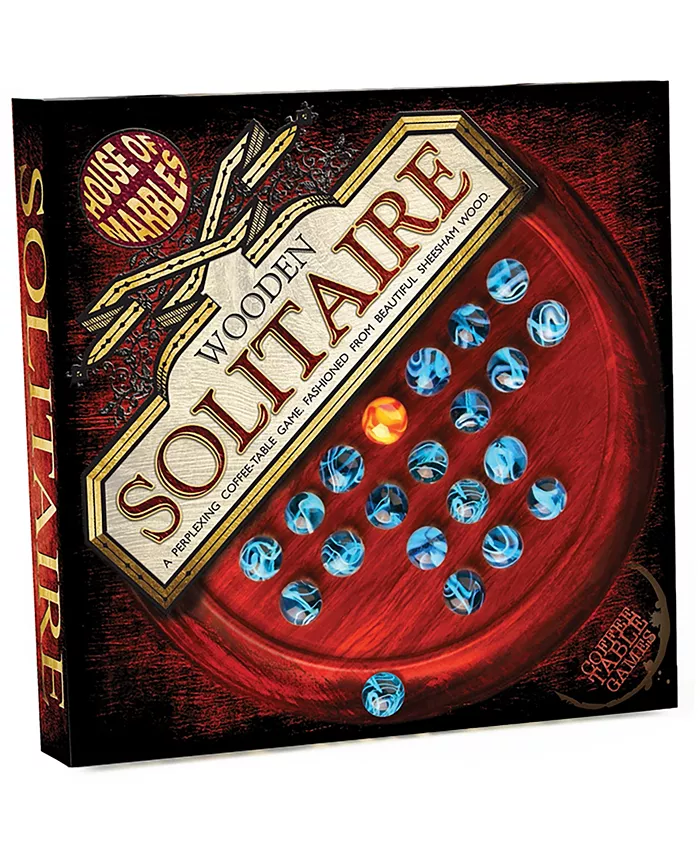 House of Marbles Standard Wooden Solitaire - Mycitystee