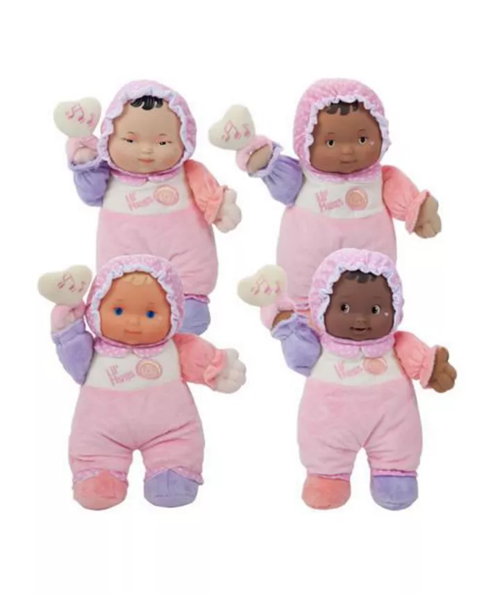 JC TOYS Lil' Hugs Soft Body Dolls - Set of 4 - Mycitystee