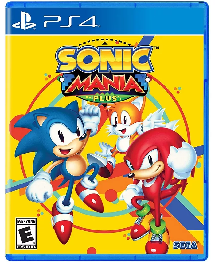 Sega Sonic Mania PLUS LAUNCH EDITION - PS4 - Mycitystee
