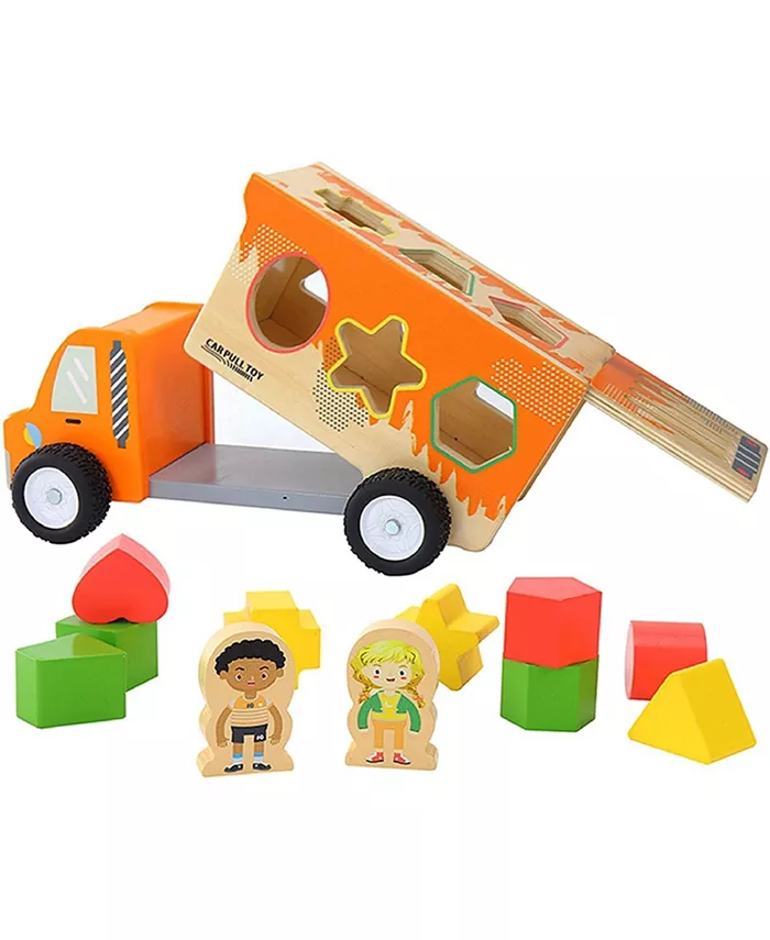 Leo Friends Shape Sorting Dump Truck - Mycitystee