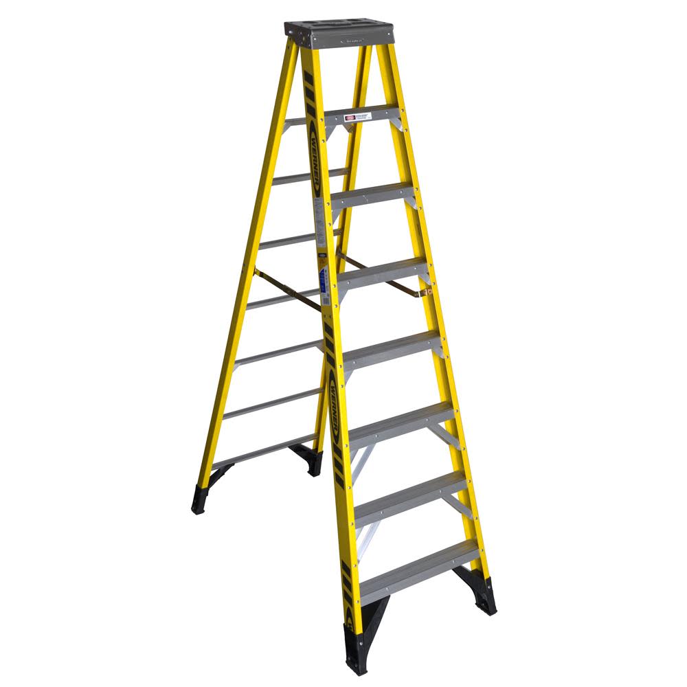 8 Ft. Type IAA Fiberglass Step Ladder - Mycitystee