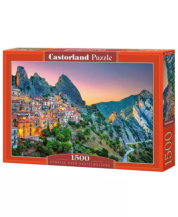 Castorland Sunrise Over Castelmezzano Jigsaw Puzzle Set， 1500 Piece - Mycitystee