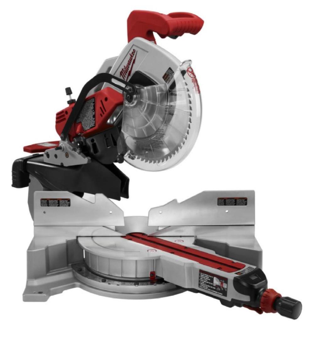 Milwaukee 12 In. Dual-Bevel Sliding Compound Miter Saw 6955-20 from Milwaukee - Mycitystee