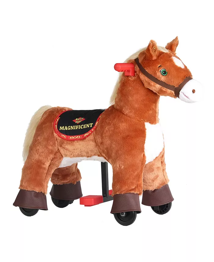 Rockin' Rider Magnificent 6 Volt Ride-On Pony - Mycitystee